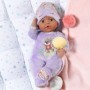 BABY born - Bebelus negru cu hainute violet 30 cm Zapf Creation - 6